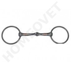 Wildhorn Snaffle Bit Black Sweet Iron mit Kupfereinlage